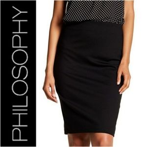 Philosophy pencil skirt size 4